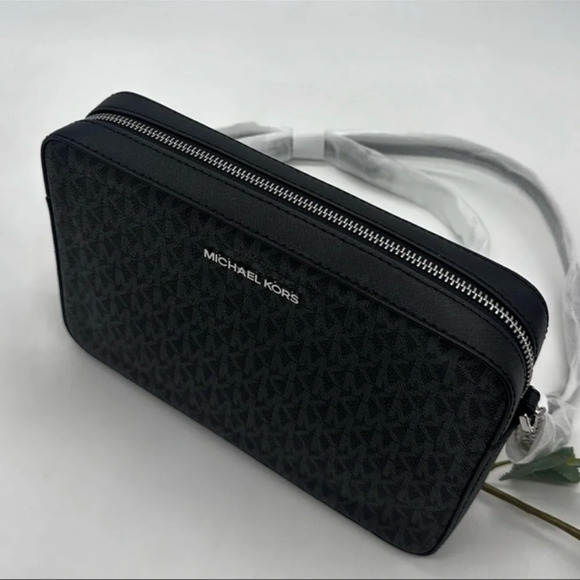 Michael Kors Large EW Crossbody Bag & Large Trifold Wallet Black | BUNDLE SET - Picture 8 of 13